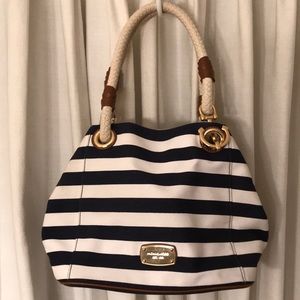 Nautical Michael Kors bag! Excellent condition.